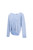Herno Resort Wool V-Neck Sequin Sweater in Light Blue