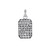 Sylva & Cie. 18K White Gold Ten Table Old Euro Pendant