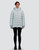 Herno Heavy Nylon A-Line Hi-Lo Jacket in Pale Aqua
