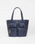 MZ Wallace Medium Metro Travel Tote in Navy