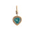 Sylva & Cie. 18K Yellow Gold Tourmaline Heart Pendant