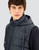 Herno Men's Resort Ultralight Nylon and Suede Effect Microfibre Vest in Navy Blue