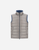 Herno Men's Ultralight Nylon Reversible Vest in Grey/Blue, Size 50