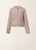 Fabiana Filippi Quilted Platinum Jacket in Mocha