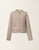 Fabiana Filippi Quilted Platinum Jacket in Mocha