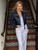 Jakett New York Erin Burnished Leather in Indigo