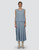 Herno Resort Extra-Fine Satin Skirt in Light Blue
