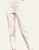Fabiana Filippi Cropped Skinny Pants with Pocket Embellishment in White