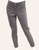 Fabiana Filippi Trevi Woven Gabardine Trousers in Dark Grey, Size 46