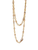 Sylva & Cie. 18K Yellow Gold Diamond Pavé Barrel Necklace, 18"