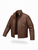 Jakett New York Adriana Vintage Leather Jacket in Walnut