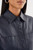 *ORDER TODAY* LAMARQUE Carolina Ruffle Sleeve Leather Jacket in Navy