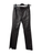 Susan Bender Cropped Flare Leather Jeans in Black