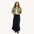 *COMING SOON* Kerri Rosenthal Ikat Heart Bomber in Army Green-Natural, Size Small
