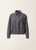 Fabiana Filippi Pinstriped Flannel Bomber-Style Shirt in Charcoal