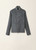 Fabiana Filippi Wool and Cashmere Double Coat in Lead, Size 42
