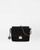 MZ Wallace Velvet Finish Medium Crosby Lock Crossbody in Black