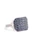 Sylva & Cie. 18K White Gold Blue Sapphire Mini Ten Table Ring, Size 7