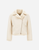 Herno Faux Shearling Corduroy Jacket in White