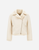 Herno Faux Shearling Corduroy Jacket in White
