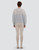 Herno Wool Jumper with Vanise Inlay in Milk White
