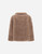 Herno Curly-Effect Faux Fur-Touch Short Jacket in Chantilly