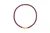 Leigh Maxwell Thick Leather Cord Necklace (Marsala), 18"
