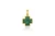 Leigh Maxwell Pavé Cross Pendant - Emerald