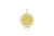 Leigh Maxwell Sun Medallion Pendant - Diamond & Turquoise