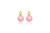 Leigh Maxwell Small Sphere Earring Charms - Pink Opal