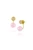 Leigh Maxwell Interchangeable Earring Backs - Pink Opal