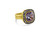 Leigh Maxwell Gemstone Ring with Grey Diamonds - Unheated Tanzanite, Size 7.5