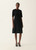 Fabiana Filippi Sequin Dress in Black, Size 46