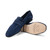 *SPECIAL ORDER* Sophique Milano Essenziale Classic Suede Loafer in Blue Ink