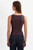 *ORDER TODAY* LAMARQUE Cesia Stretch Leather Tank Top in Vamp