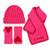 Kerri Rosenthal Cashmere Beanie in Neon Pink