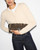MZ Wallace Crosby Lock Baguette in Pecan Brown Velvet