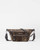 MZ Wallace Small Crosby Crossbody Sling in Pecan Brown Velvet