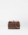MZ Wallace Mini Crosby Lock Shoulder in Walnut Brown