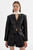 *ORDER TODAY* LAMARQUE Valentina Micro Leather Blazer in Black 