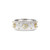 Buccellati Macri 18K White Gold Eternelle Ring (8mm), Size 6