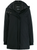 Herno Laminar 2Layer A-Shape Coat in Black
