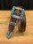  Douglas Sterling Silver Turquoise  4pc. Buckle Set