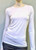 Majestic Filatures Long Sleeve Crew Neck Top in White