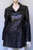 Lyn Leather Fiona Jacket in Black, Size 14
