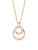 Pomellato Fantina 18K Rose Gold Diamond Pendant Pomellato Fantina 18K Rose Gold Diamond Pendant
