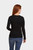 Majestic Filatures Soft Touch Long Sleeve Crew Neck Top in Black Majestic Filatures Soft Touch Long Sleeve Crew Neck Top in Black