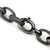 .925SUNEERA Black Rhodium Finish Sterling Silver Noel Bracelet with 14K Rose Gold Links, 8.25"