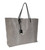Linde Gallery St. Barth Gouverneur Galuchat Printed Suede Bag in Taupe, Large