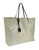 Linde Gallery St. Barth Gouverneur Galuchat Printed Suede Bag in Lemonade, Large